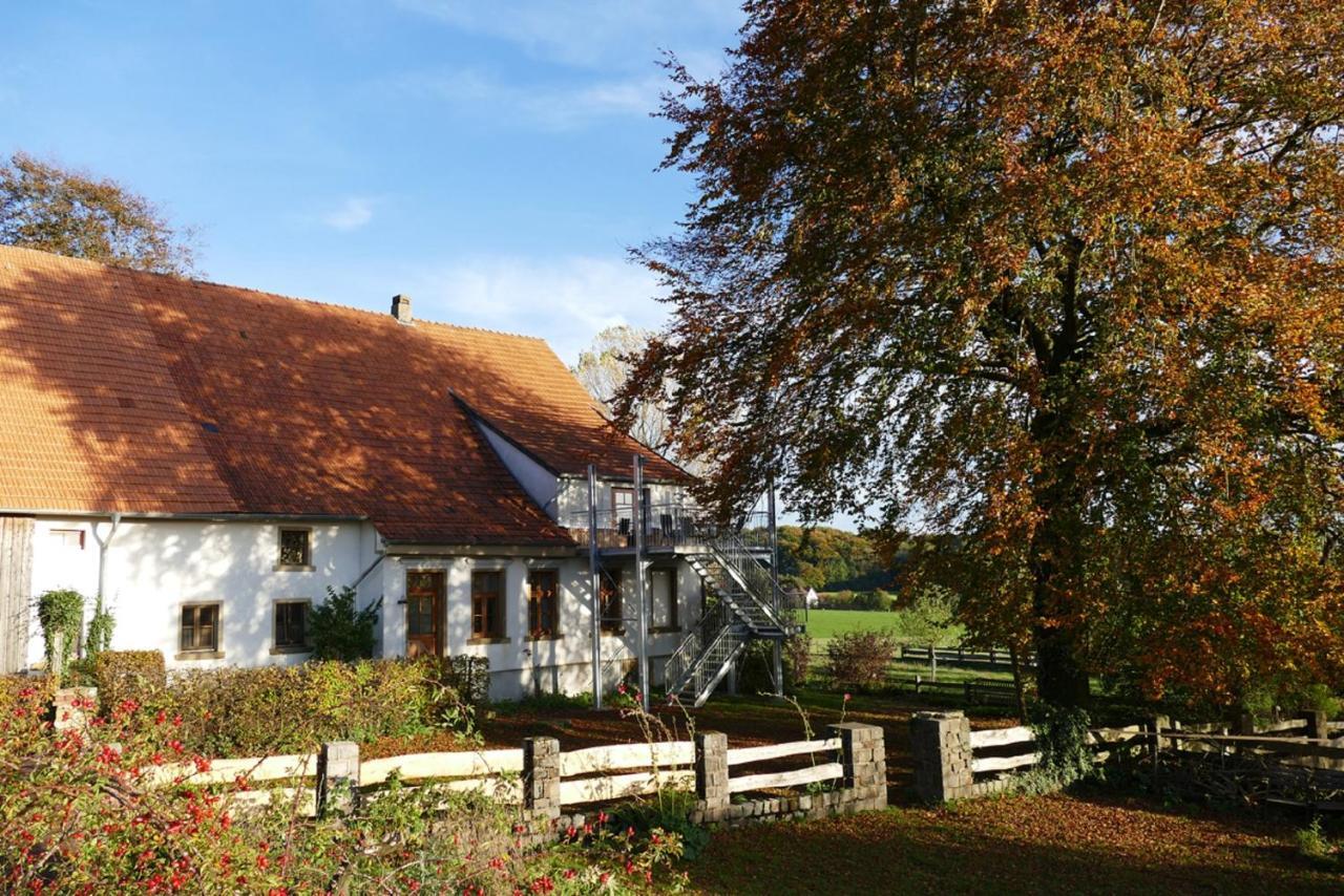 Ferienwohnung an der Obstwiese Borgholzhausen Exterior foto