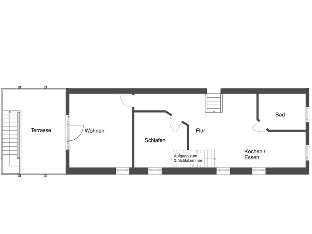 Ferienwohnung an der Obstwiese Borgholzhausen Exterior foto